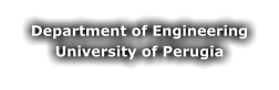 Department of Engineering University of Perugia