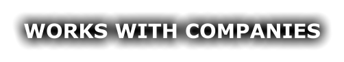 works with companies